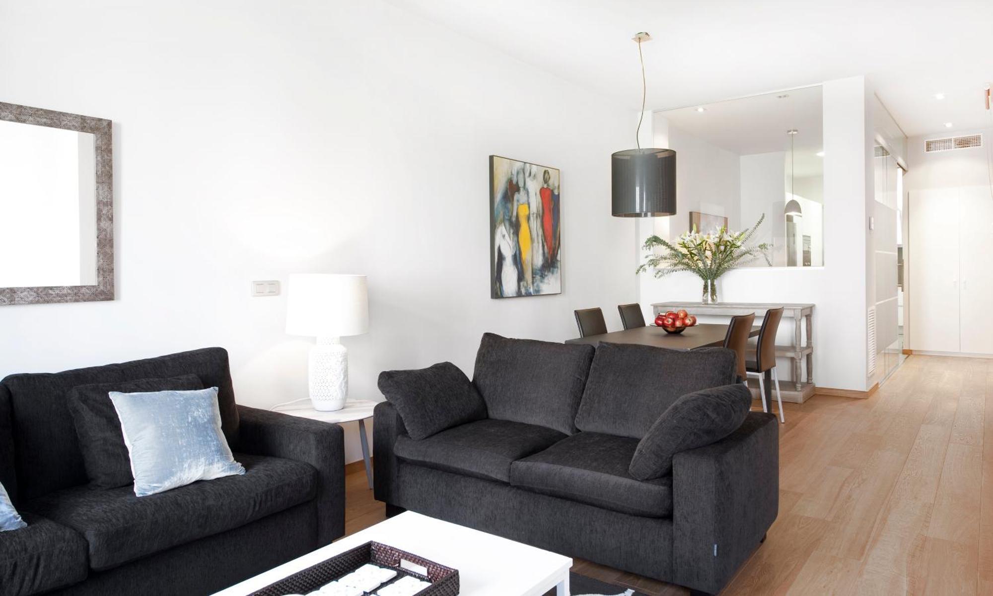 Aspasios Rambla Catalunya Apartments Barselona Oda fotoğraf